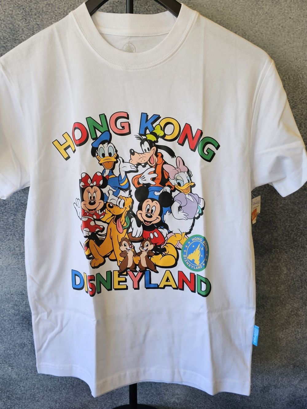Disneyland Hong Kong Shirt 100% Cotton - XS